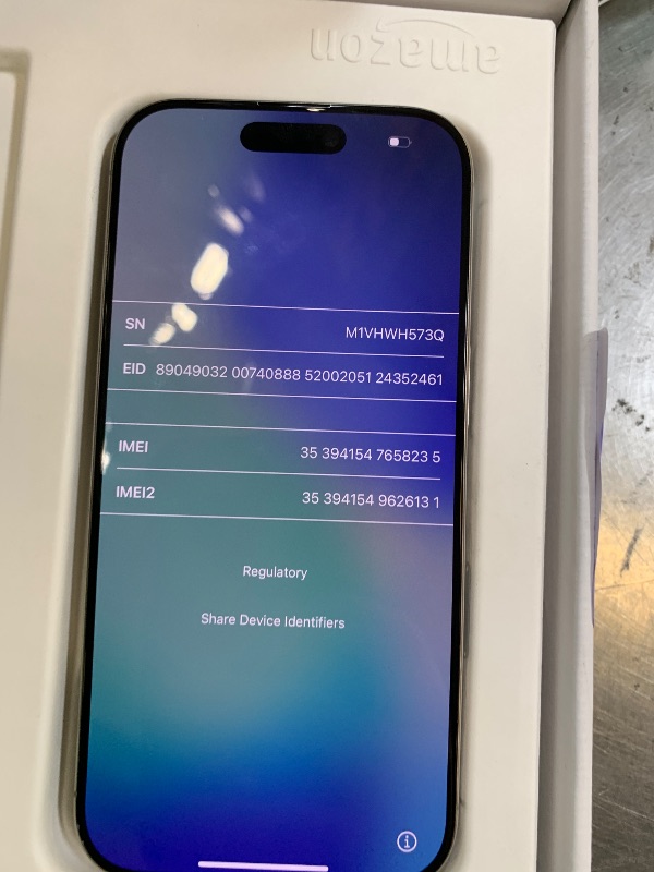 Photo 1 of Apple iPhone 16 Pro, US Version, 512GB, Natural Titanium - Unlocked (Renewed Premium)