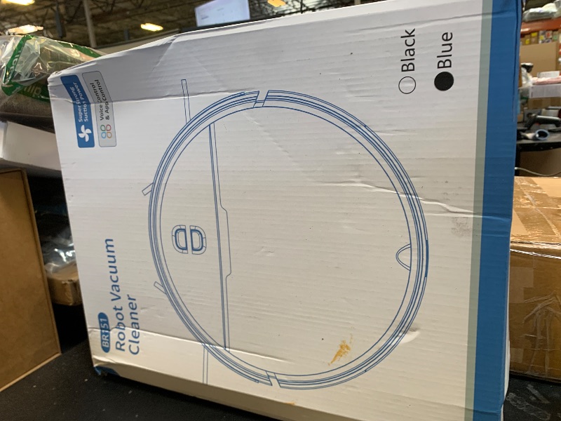 Photo 1 of Robot Vacuum and Mop Combo, 2300Pa Strong Suction, 2-in-1 Dust Box and Water Tank, Works with Alexa/Google Assistant, Long Runtime, Schedule, Quiet, Ideal for Hard Floors, Low-Pile Carpets and Pets