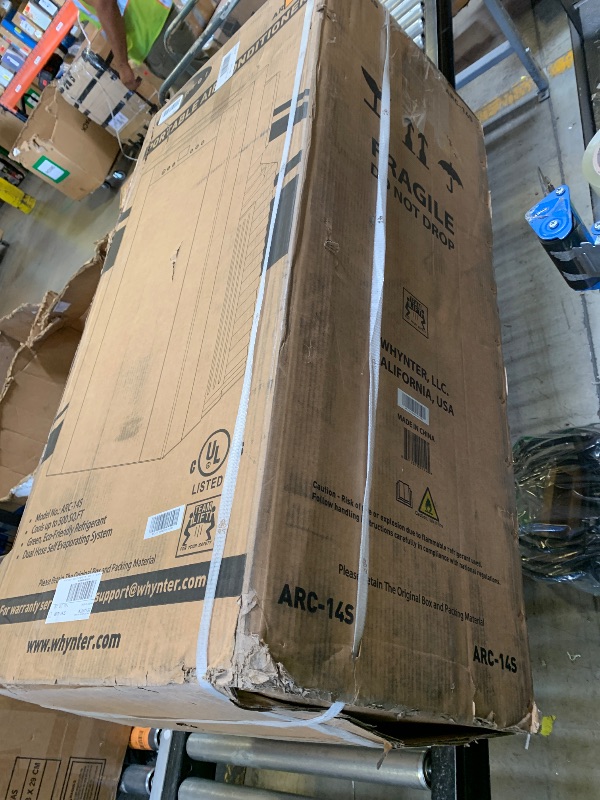 View 3 of Whynter Portable Air Conditioner 14,000 BTU with Dual Hose Dehumidifier & Cooling Fan for 500 Sq Ft Rooms, Includes AC Unit Window Kit, ARC-14S (9,500 SACC) (factory sealed)
