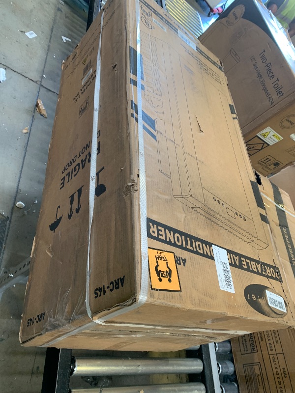 View 2 of Whynter Portable Air Conditioner 14,000 BTU with Dual Hose Dehumidifier & Cooling Fan for 500 Sq Ft Rooms, Includes AC Unit Window Kit, ARC-14S (9,500 SACC) (factory sealed)