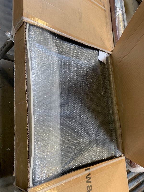 Photo 1 of **USED** Hard Top Tri Fold tonneau Cover Compatible with 2007-2021 Toyota Tundra(Excl. Trail Edition) 5.5ft Bed (66.7"), Alloy Steel and Fiberglass Made