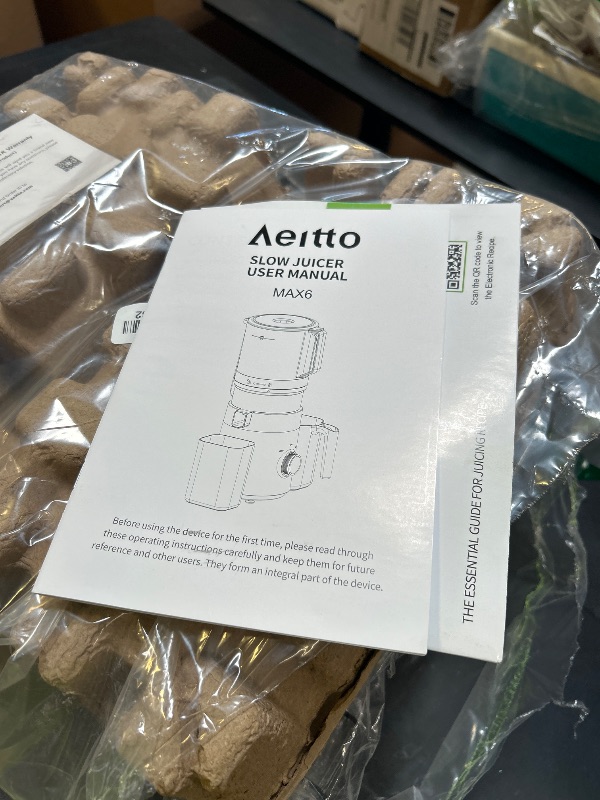Photo 1 of Masticating Juicer, Large Capacity