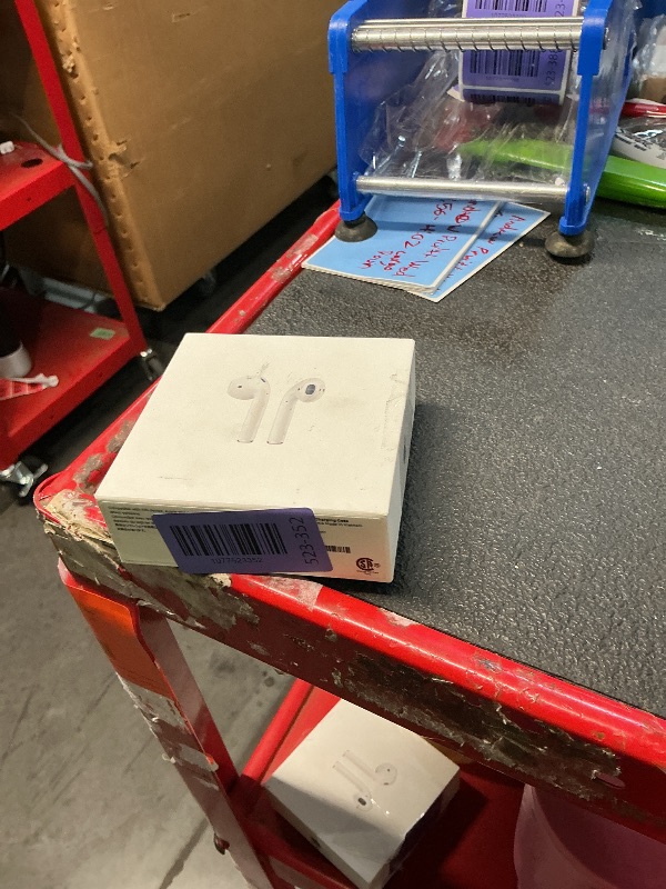 Photo 1 of ***UNABLE TO TEST***Apple AirPods Wireless Ear Buds with Lightning Charging Case