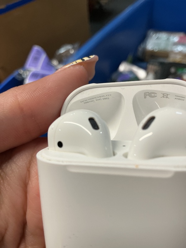 Photo 1 of ***UNABLE TO TEST***Apple AirPods Wireless Ear Buds with Lightning Charging Case