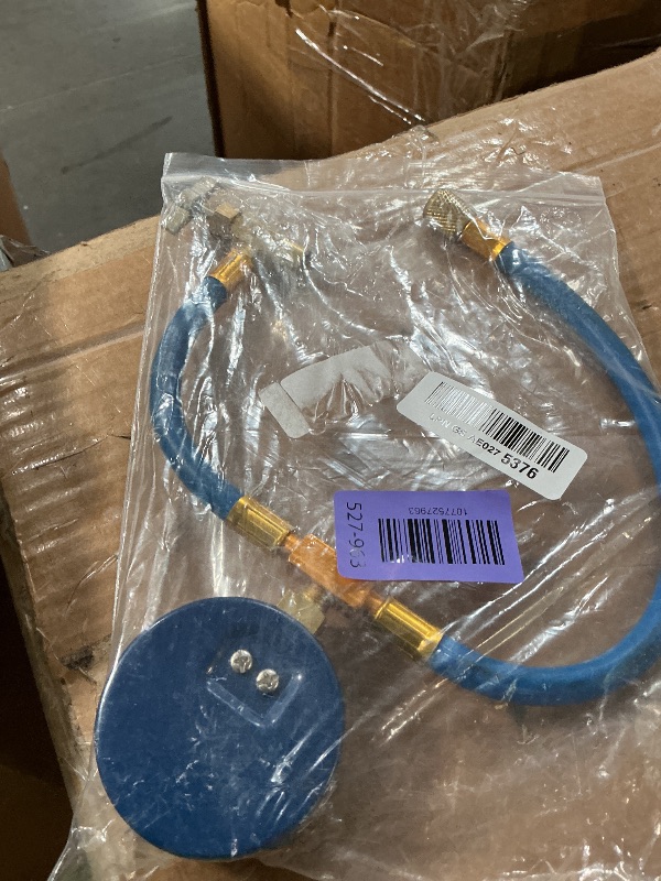 Photo 1 of **MISSING VALVES AND GAUGE COVER** Otolyle R290 & R600A AC Charging Hose Kit