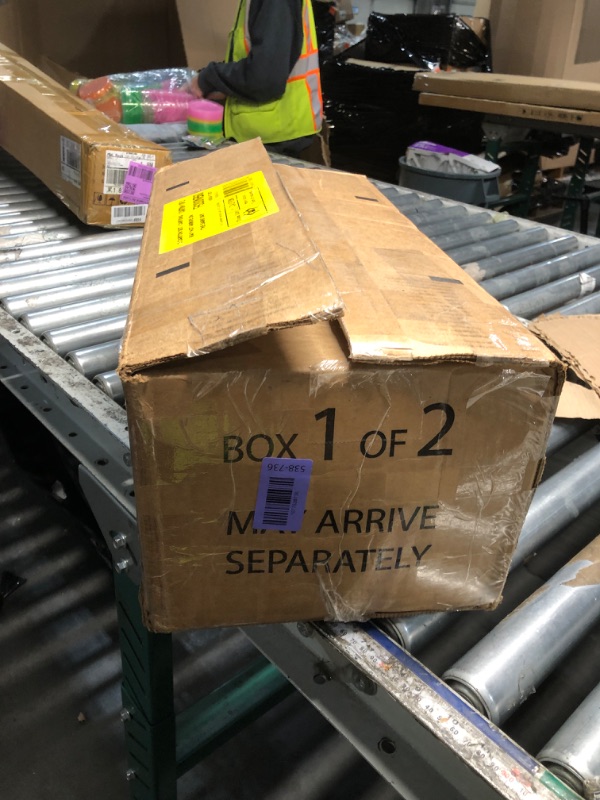 View 3 of ***BOX 1/2***US Weight 105 Pound Weight Set with Barbell - Home Gym Workout Equipment