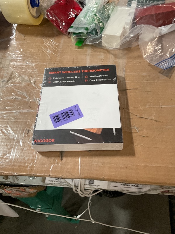 View 2 of
NIGOGOR Smart Wireless Meat Thermometer with 4 Probes