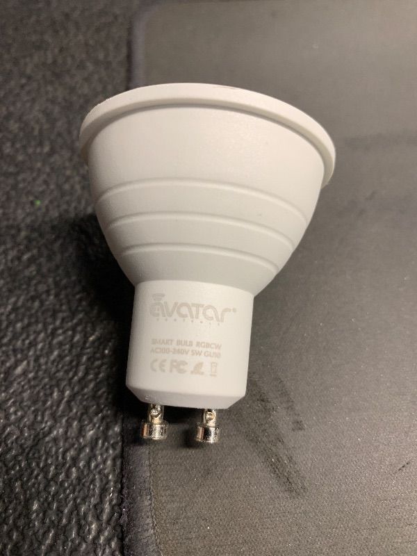 View 3 of ***STOCK PHOTO FOR REFERENCE ONLY, NOT IN ORIGINAL PACKAGING***AVATAR GU10 SMART BULB RGBCW