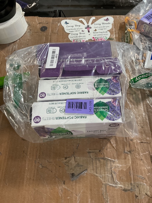 View 2 of ** only comes with three packs **
Seventh Generation Dryer Sheets, Fresh Lavender, 80 Count (4 Pack)