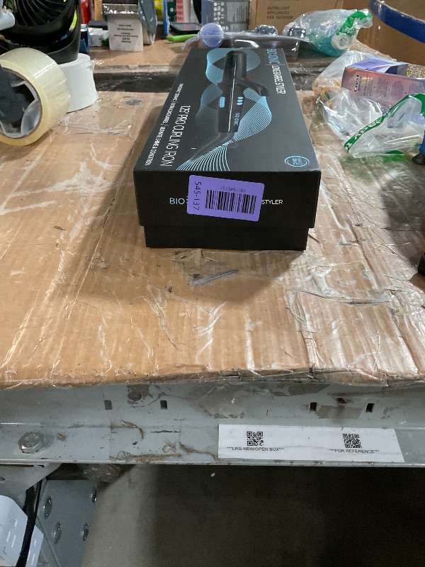 View 4 of ** box is damaged, but not product **
Bio Ionic Long Barrel Curling Iron, Moisture Heat Technology & NanoIonic MX