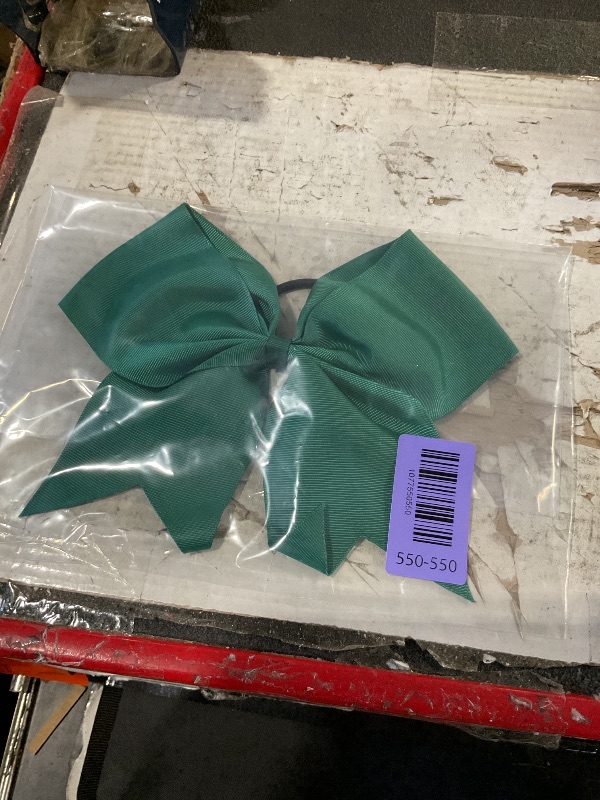 View 2 of ***MISSING PARTS***
WILLBOND 2 Pack Large Cheerleading Hair Bows,Green
8 Inch Jumbo Size, Ponytail Holder Elastic Band, For Teen Girls Softball Uniform, Competition Ready Team Spirit Bows