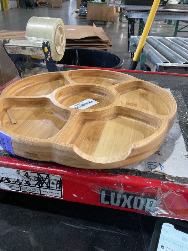 View 3 of ***MINOR DAMAGE***
Cididu 12'' Lazy Susan Serving Tray