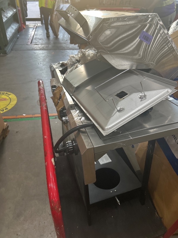 Photo 1 of **SEE PICTURES**Royal Gourmet GA5401T 5-Burner BBQ Liquid Propane Gas Grill with Side Burner, Stainless Steel 61,000 BTU Output for Patio Garden Picnic Backyard Cooking, Silver ** FOR PARTS ONLY **