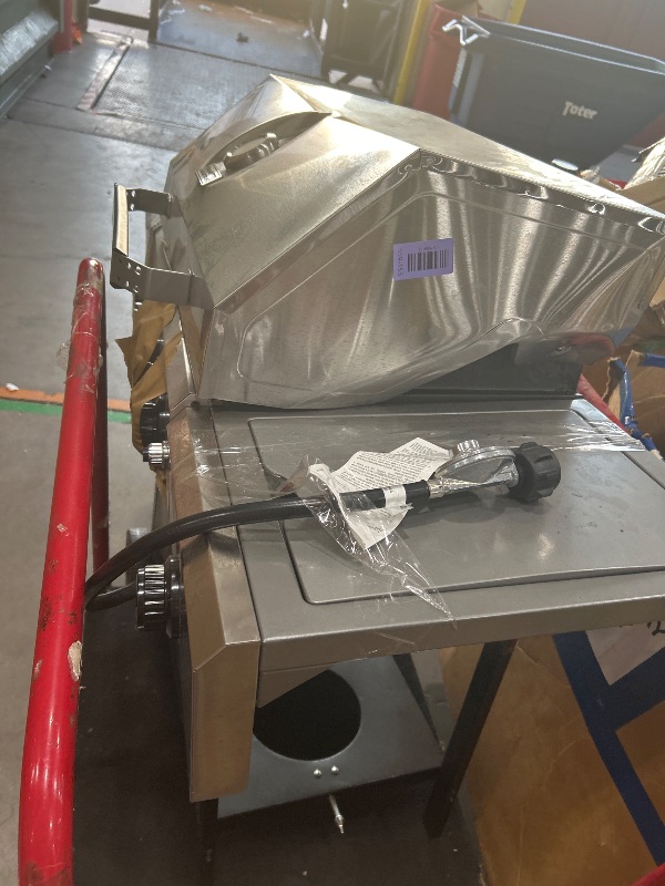Photo 1 of **SEE PICTURES**Royal Gourmet GA5401T 5-Burner BBQ Liquid Propane Gas Grill with Side Burner, Stainless Steel 61,000 BTU Output for Patio Garden Picnic Backyard Cooking, Silver ** FOR PARTS ONLY **