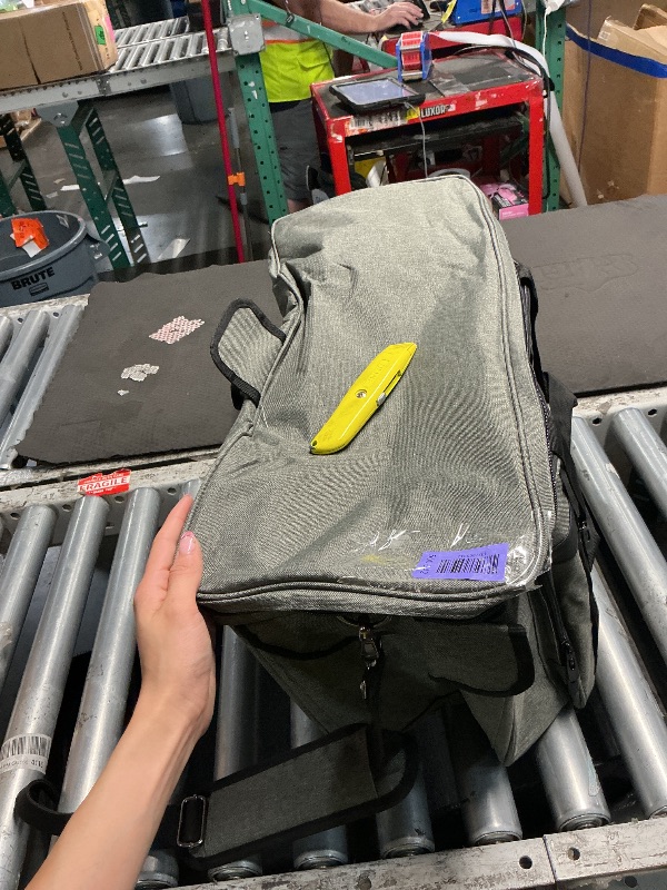 Photo 1 of *** STOCK PHOTO FOR REFERENCE ONLY***X-LARGE Carrying Case, Portable Sewing Machine Storage Bag with Carrying Handle, Shoulder Strap, Luggage Sleeve, Large Sewing Organizer Tote Bag for Most Standard Machines