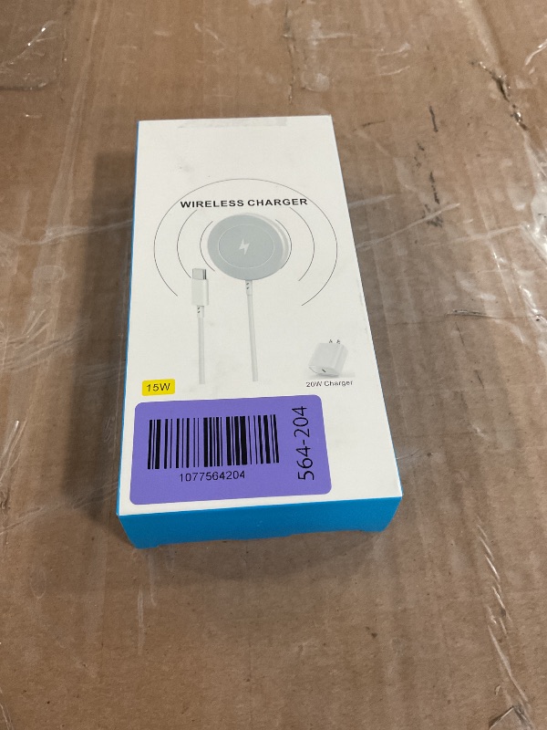 Photo 1 of [Apple MFi Certified]Magnetic Wireless Charger Apple Mag Safe Charger,15W 6FT Fast Wireless Charging Pad for AppleiPhone 16 Pro Max/16 Pro/16 Plus/15 Pro Max/14/13/12/AirPods3/2/Pro/Pro2,Charging Pad