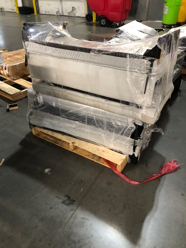 Photo 1 of ***PARTIAL SET - PRICE ADJUSTED***TRUCK/TRAILER PICKUP ONLY***STOCK PHOTO FOR REFERENCE ONLY***LIGHT GREY PULL OUT SOFA BED