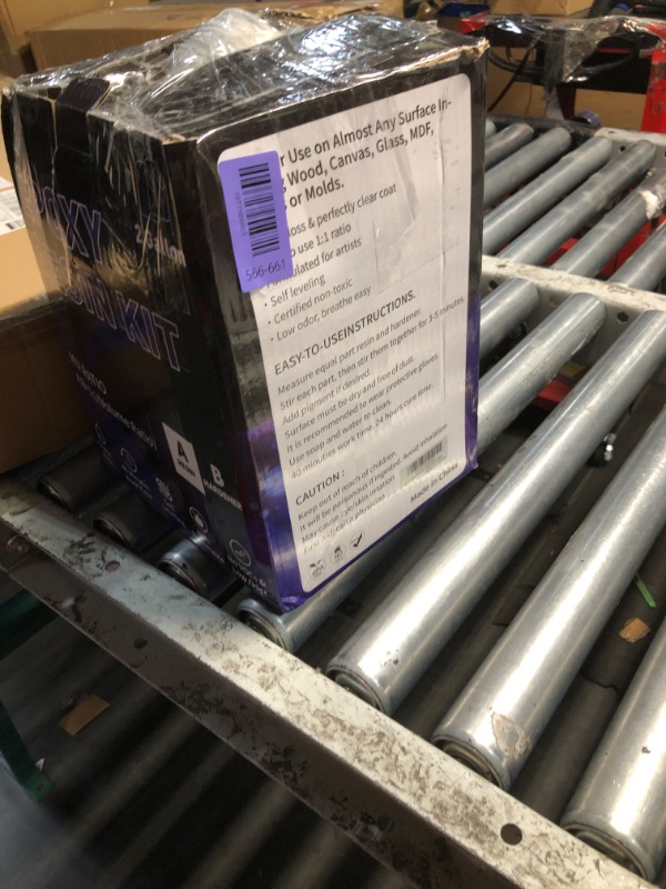 Photo 1 of ***FACTORY SEALED ***
GRLELOU Epoxy Resin Kit 2 Gallon - No Yellowing & Less Bubble 2 Part Epoxy Resin for Beginners, 1:1 Ratio Art Resin for Wood Casting, Jewelry Making, Art Crafting & Countertop Coating (1Gal×2