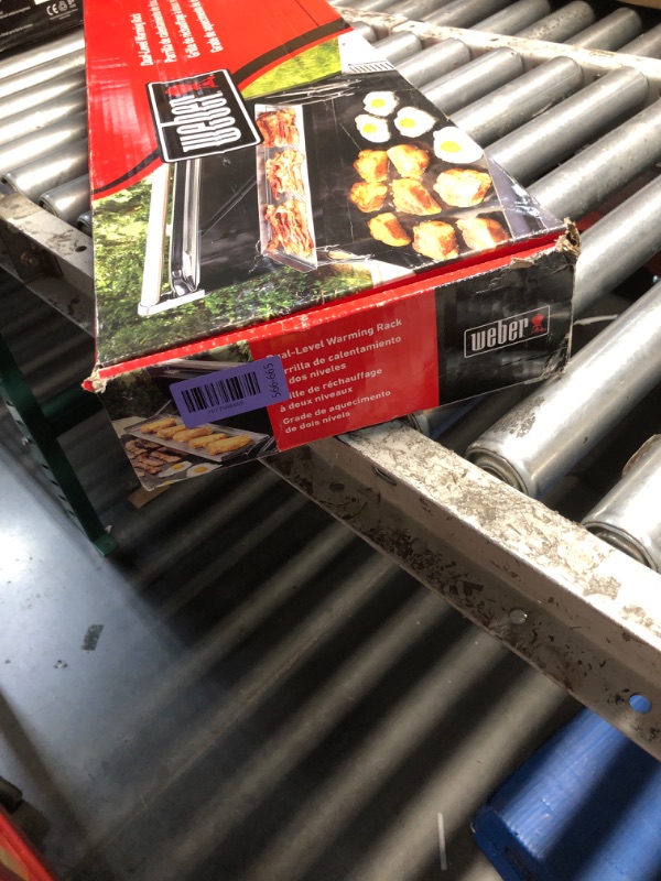 Photo 1 of ***FACTORY SEALED ***
Weber® Griddle Warming Rack & Resting Tray for 30" Slate® Griddles