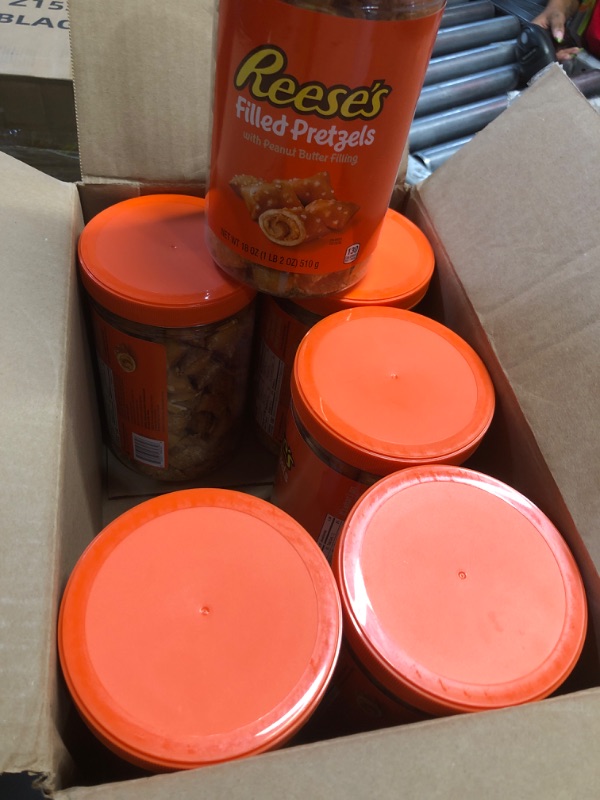 View 1 of ***EXPIRATION:02/03/26 ***Reese's Peanut Butter Filled Pretzels, 18 Ounce (Pack of 6)