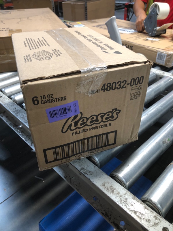 View 3 of ***EXPIRATION:02/03/26 ***Reese's Peanut Butter Filled Pretzels, 18 Ounce (Pack of 6)