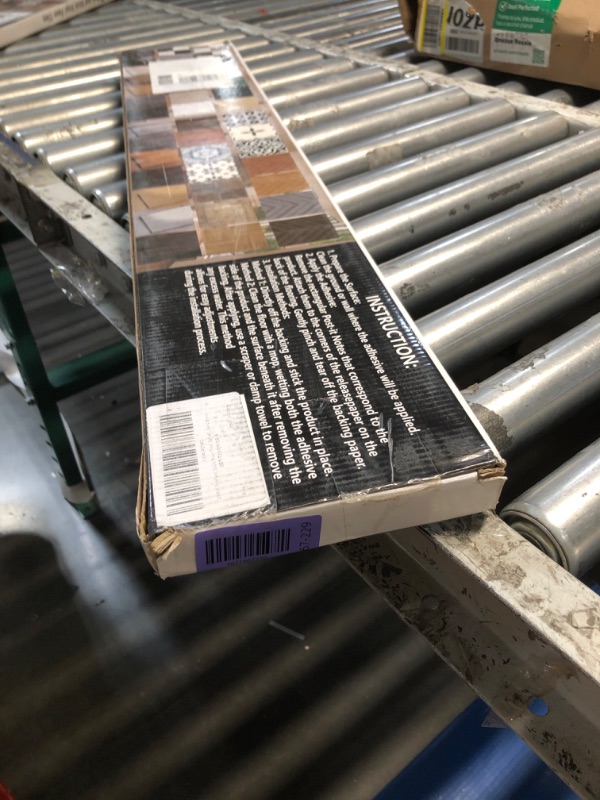 View 2 of ***FACTORY SEALED ***
ZRJT Peel and Stick Vinyl Floor Tiles - 30 Sq.Ft. (20 Pack)