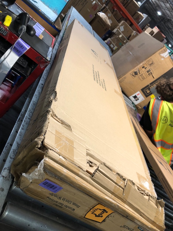 Photo 1 of ***FACTORY SEALED ***
Zinus Vivek Wood Platform Bed Frame with Headboard, King, Antique Espresso