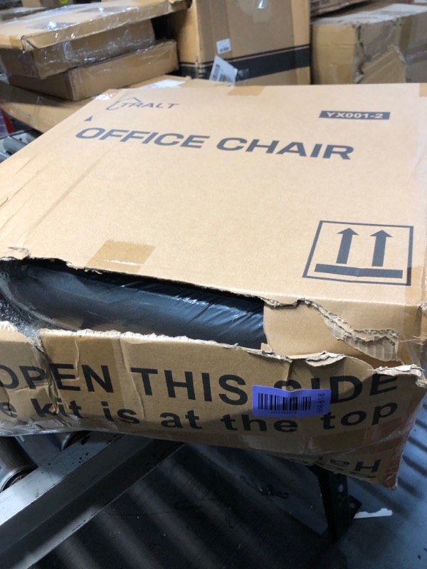 View 2 of ***MISSING WHEEL** * TRALT Office Chair - Ergonomic Desk Chair with Adjustable Lumbar Support, Mesh Computer Chair, Executive Chairs for Home Office Comfortable Lumbar Support (Black)