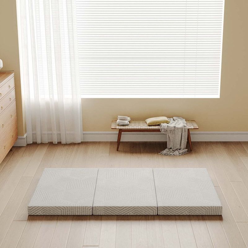 Photo 1 of ***STOCK PHOTO FOR REFERENCE ONLY***EGOHOME 4 Inch Tri-fold Gel Memory Foam Topper Pad