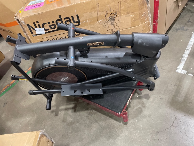View 4 of **MISSING HARDWARE**Niceday Elliptical Exercise Machine, 18" Stride