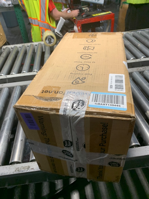 View 2 of ***STOCK PHOTO FOR REFERENCE ONLY***COOLECH 42 INCH Swamp Cooler Air Conditioner w/4 Mode &3 Speed, Aroma&Memory Function, 15H Timer Portable Air Conditioners No Windows Needed, 6 Ice Packs, 1.1-Gal Dual Tank Evaporative Cooler for Room