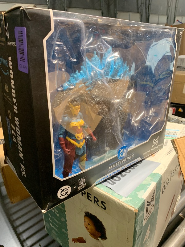 View 2 of ***STOCK PHOTO FOR REFERENCE ONLY***McFarlane Toys DC Multiverse Wonder Woman vs. Godzilla Action Figure 2pk