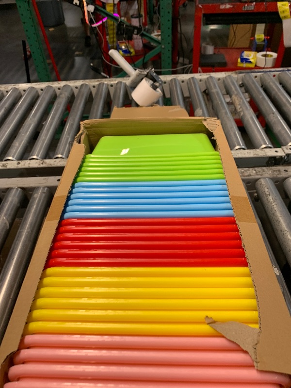 View 2 of ***STOCK PHOTO FOR REFERENCE ONLY***Dandat Plastic Cubby Bins - 16 Pcs, Candy Color