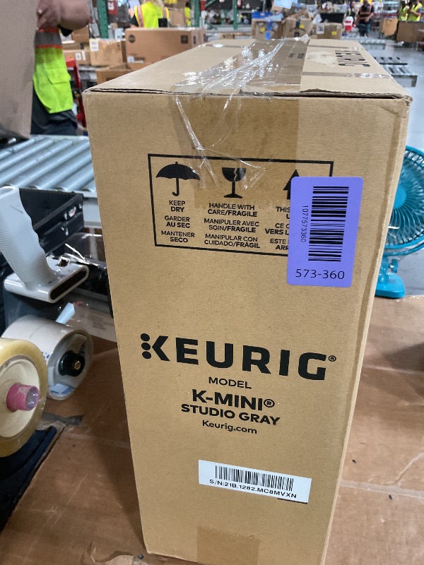 Photo 1 of ****DIRTY.****Keurig K-Mini Single Serve Coffee Maker, Studio Gray