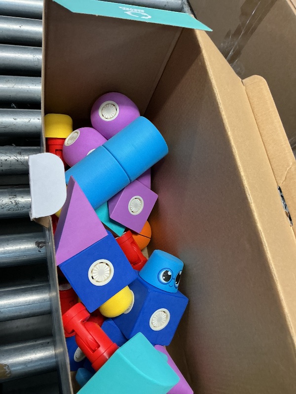 Photo 1 of ***MISSING A LOT OF PIECES**Blockaroo Magnetic Foam Building Blocks 50-Piece Set for Toddlers