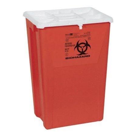 Photo 1 of (no lid)
Oakridge Products Sharps Container for Home Use and Professional 1 Quart (1-Pack), Biohazard Needle and Syringe Disposal, Flip-up Lid with Integrated Needle Inwinder, CDC Certified