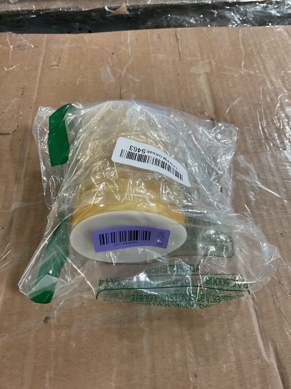 Photo 1 of [55 Yards] Double Fold Bias Tape 1/2 Inch (12mm) - Polyester Sewing Binding Tape for Quilting, Blanket Edging, Garment Hemming - Pre-Folded Edge Trim for Fabric, Pillow, Purse, Metallic Gold