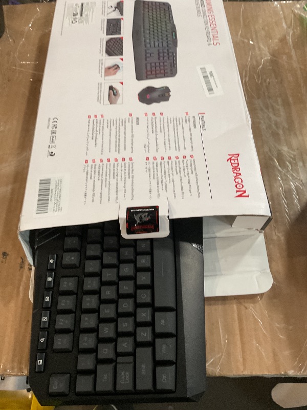Photo 1 of ***STOCK PHOTO FOR REFERENCE ONLY***Redragon S101M-KS Wireless Gaming Keyboard and Mouse Combo