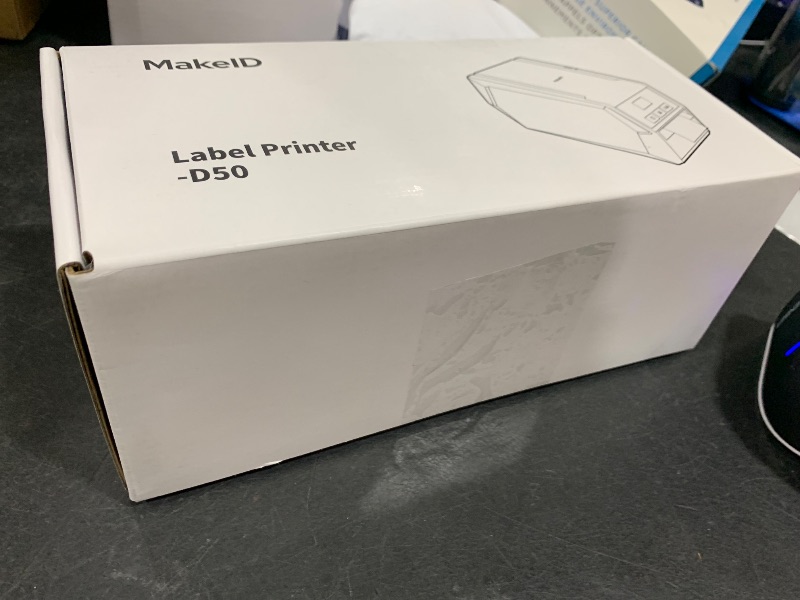 Photo 1 of Makeid D50 Industrial Label Maker, 2 Inch Desktop Printer