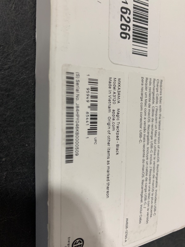 Photo 1 of Apple Magic Trackpad - Black