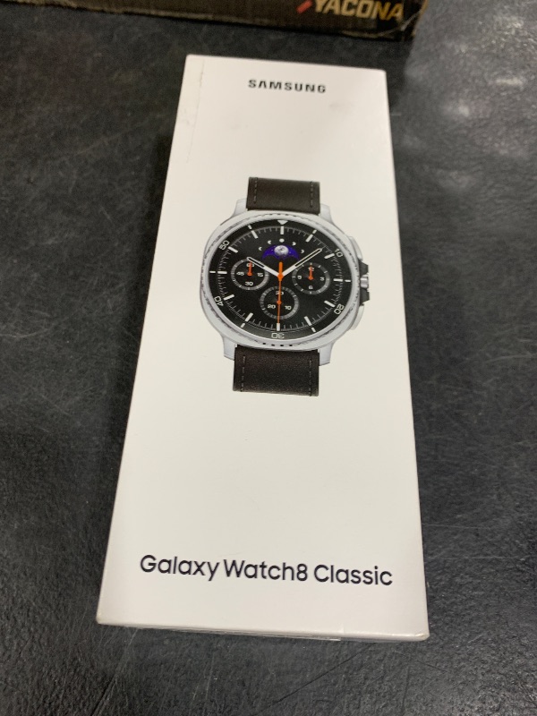 Photo 1 of Samsung Galaxy Watch 8 Classic 46mm Black Smartwatch