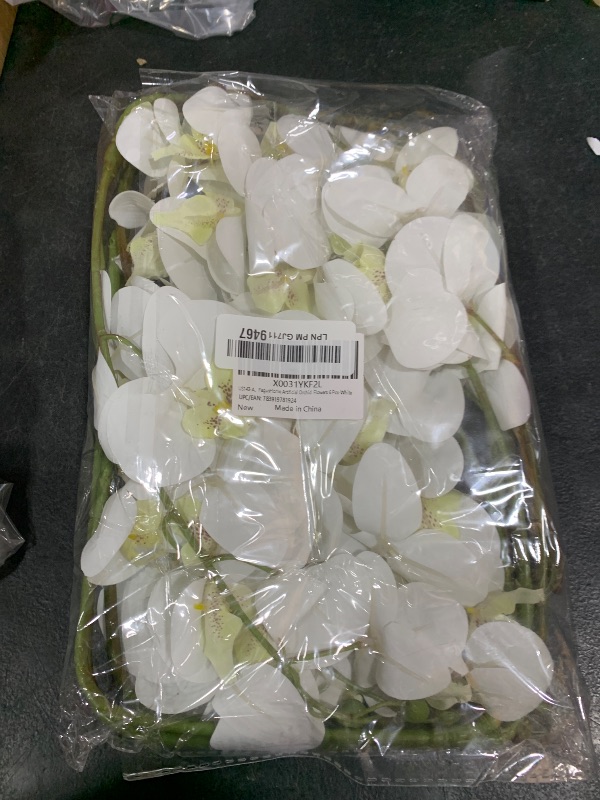 Photo 1 of FagusHome 32" Artificial Phalaenopsis Flowers (6 Pcs)