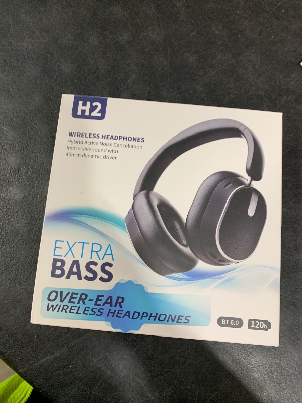 Photo 1 of MMWOWARTS Hybrid Active Noise Cancelling Bluetooth Headphones