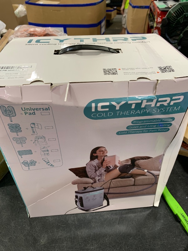 Photo 1 of ICYTHRP Knee Ice Therapy Machine with Programmable Timer