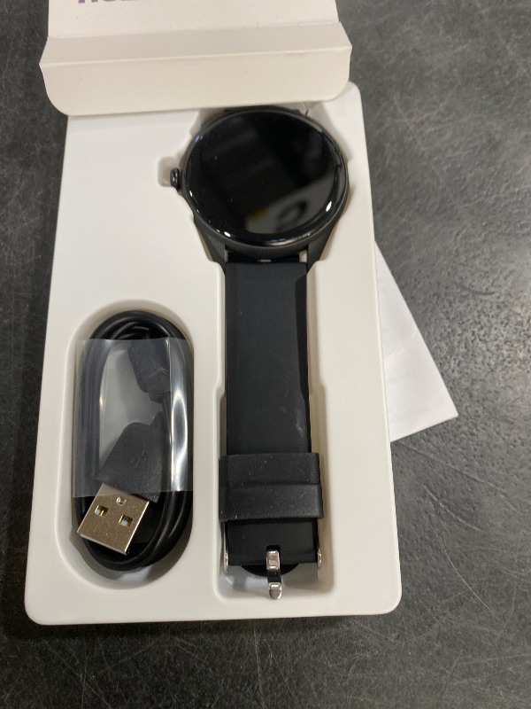 Photo 1 of DIVOAZBVO Smart Watch - 1.39" HD, 120 Sports Modes, Bluetooth Call, Black