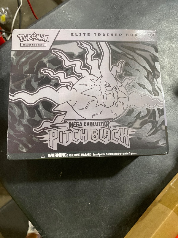 Photo 1 of Pokémon TCG: Mega Evolution—Pitch Black Elite Trainer Box