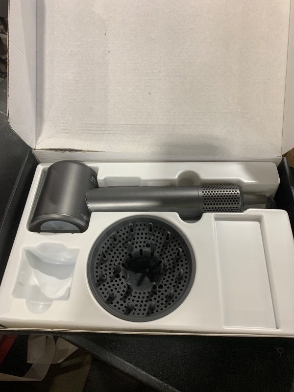 Photo 1 of High Speed Hair Dryer with Diffuser, 5X Fast Drying, Lightweight, Grey