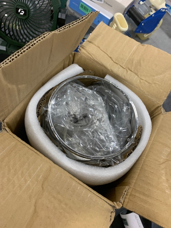 Photo 1 of CATINER Chrome Crystal Pendant Light