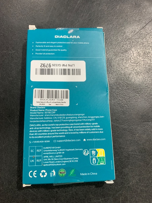 Photo 1 of Diaclara iPhone 16 Case with Full Body Protection