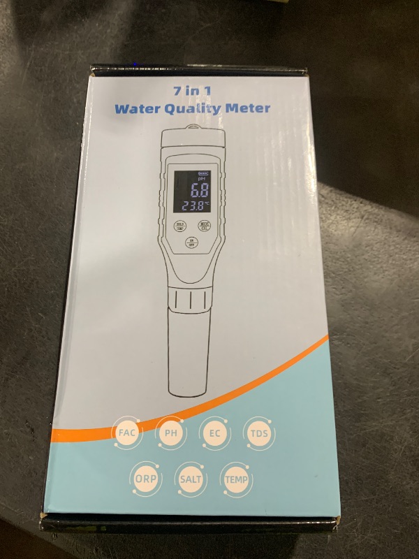 Photo 1 of Bevvronix 7-in-1 Digital Pool Water Tester